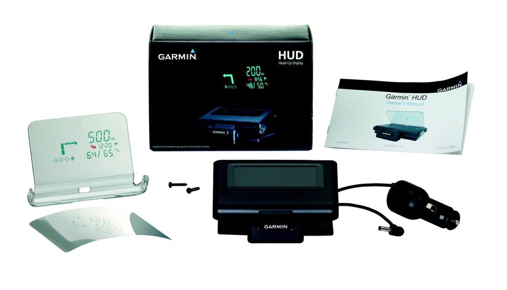 The new Garmin HUD. The new Garmin HUD.